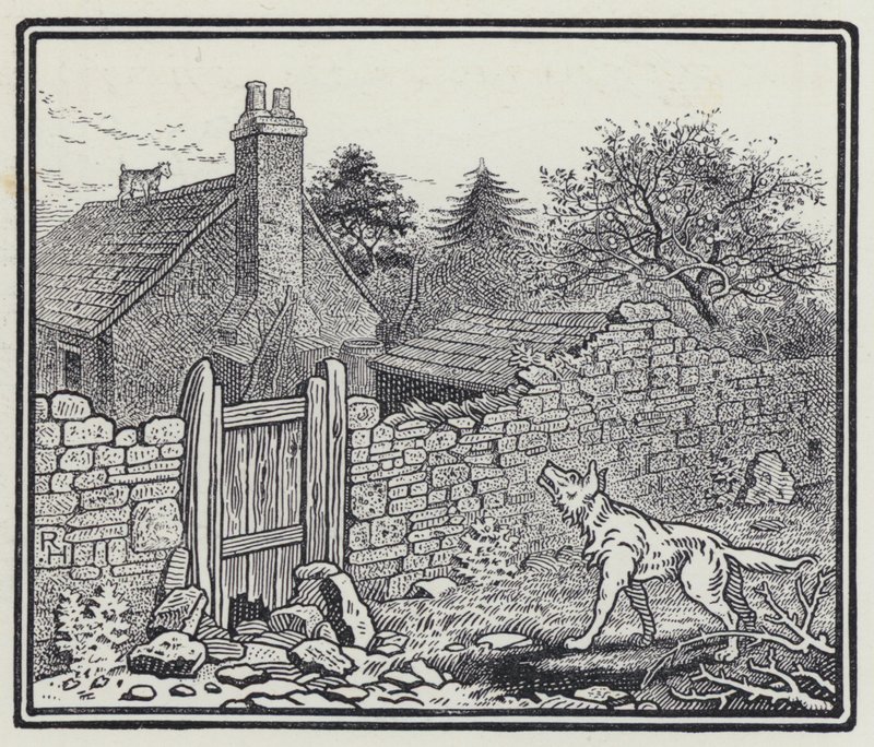 Le loup et le chevreau - Richard Heighway