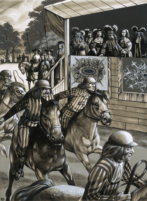 Charles II et ses amies profitent d