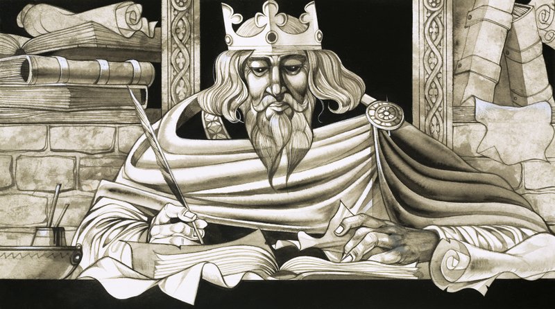 Le roi Alfred était un érudit passionné - Richard Hook