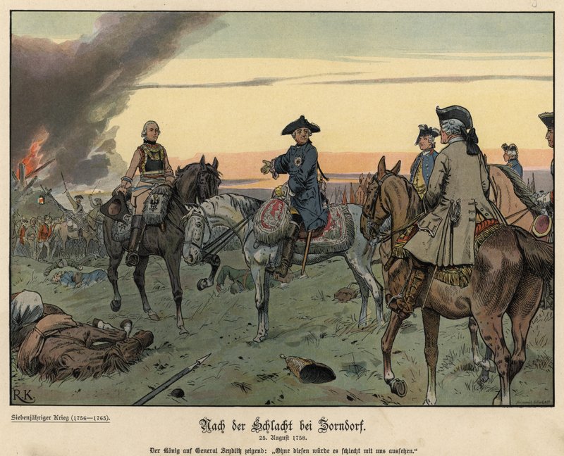 Après la bataille de Zorndorf - Richard Knoetel
