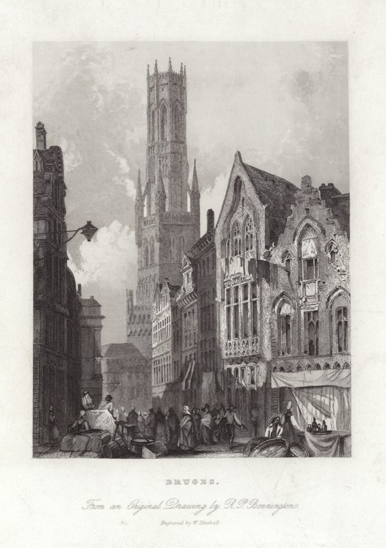 Bruges - Richard Parkes Bonington
