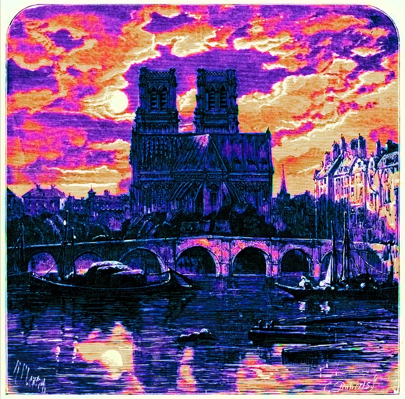 Cathédrale Notre-Dame, illustration de 