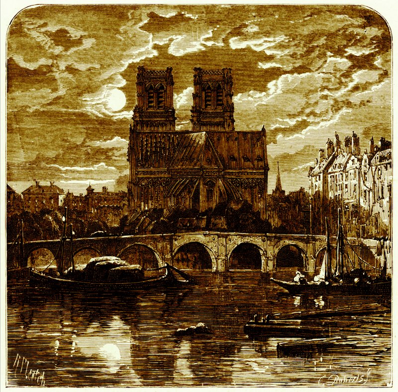 Cathédrale Notre-Dame, illustration de 
