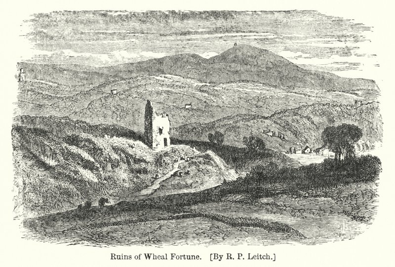 Ruines de Wheal Fortune - Richard Principal (after) Leitch