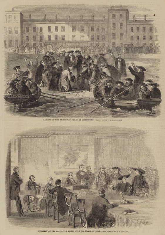 Les exilés napolitains - Robert L. Stopford