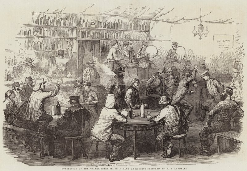 Évacuation de la Crimée, Intérieur d