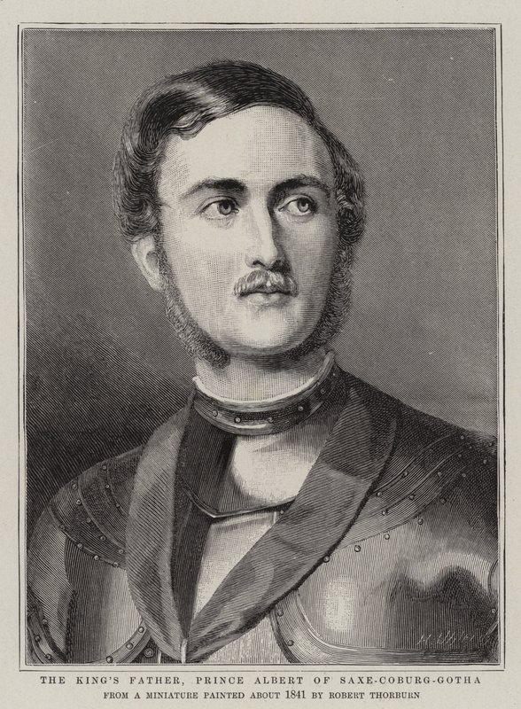Le père du roi, Prince Albert de Saxe-Cobourg-Gotha - Robert Thorburn