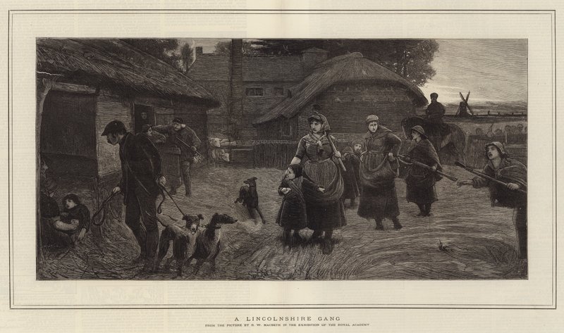 Une bande du Lincolnshire - Robert Walker Macbeth
