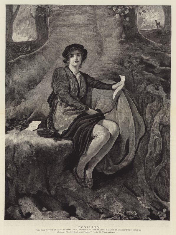 Rosalind - Robert Walker Macbeth