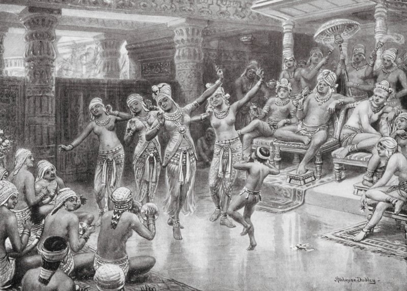 Un grand prince indien célébrant sa victoire - Robert Ambrose Dudley