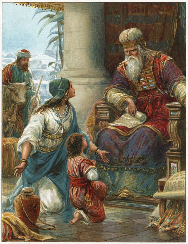 Hannah amenant Samuel à Eli - Robert Ambrose Dudley