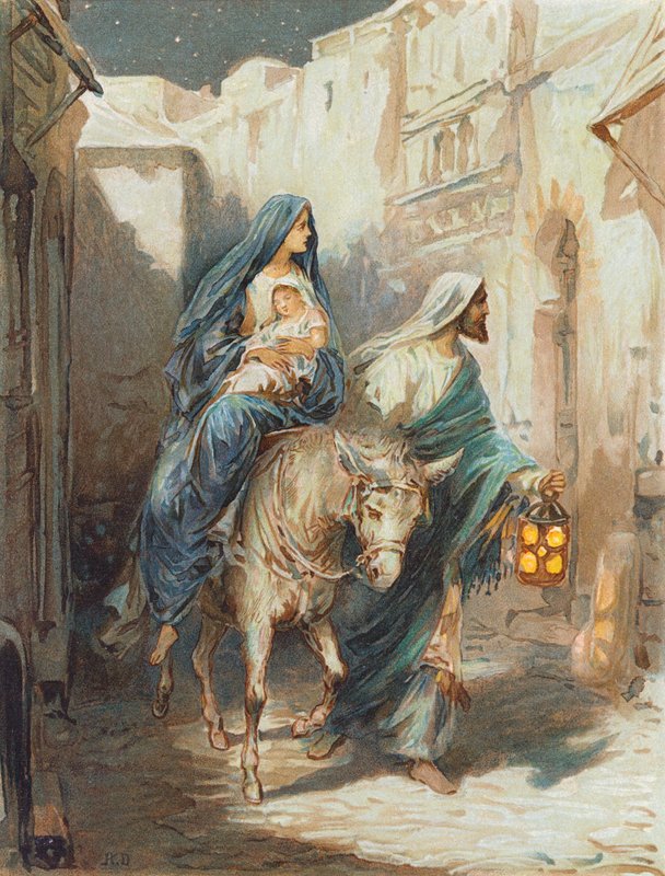 La fuite en Égypte - Robert Ambrose Dudley