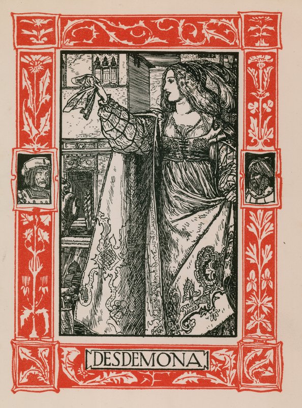 Desdémone, Othello - Robert Anning Bell