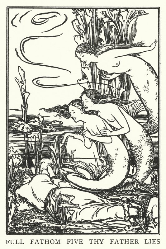 Ton père repose à cinq brasses de profondeur - Robert Anning Bell