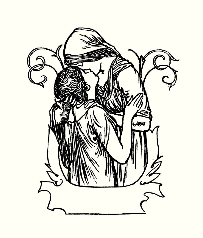 Illustration pour Poèmes de John Keats - Robert Anning Bell