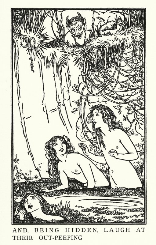 Illustration pour Poèmes de John Keats : Endymion - Robert Anning Bell