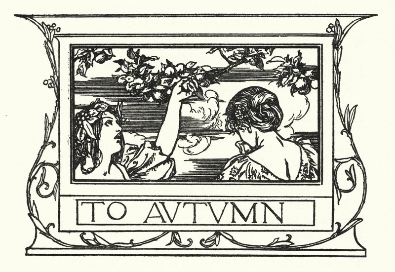 Illustration pour les Poèmes de John Keats : À l