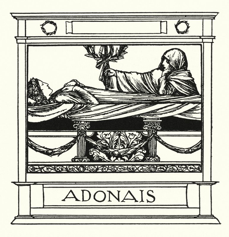 Shelley : Adonais - Robert Anning Bell