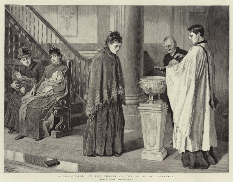 Un baptême dans la chapelle de l