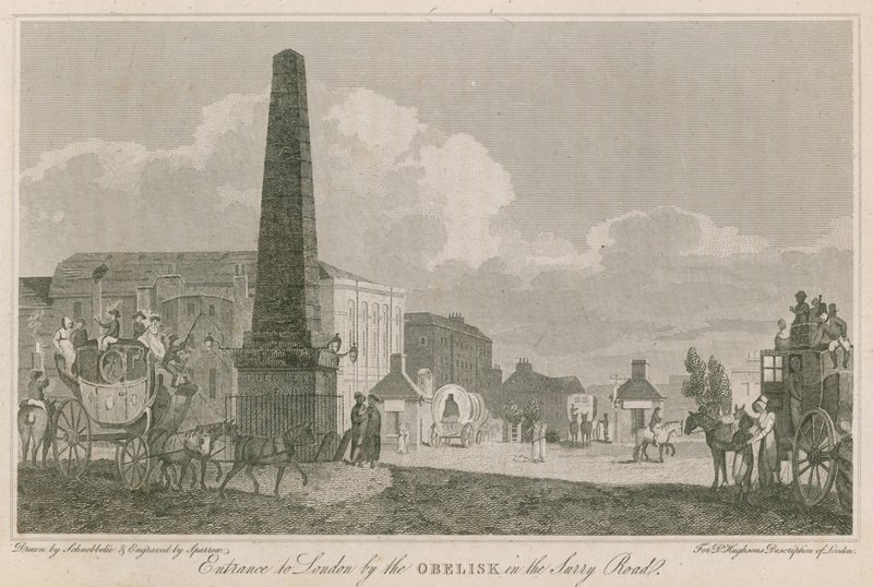 Entrée à Londres par l