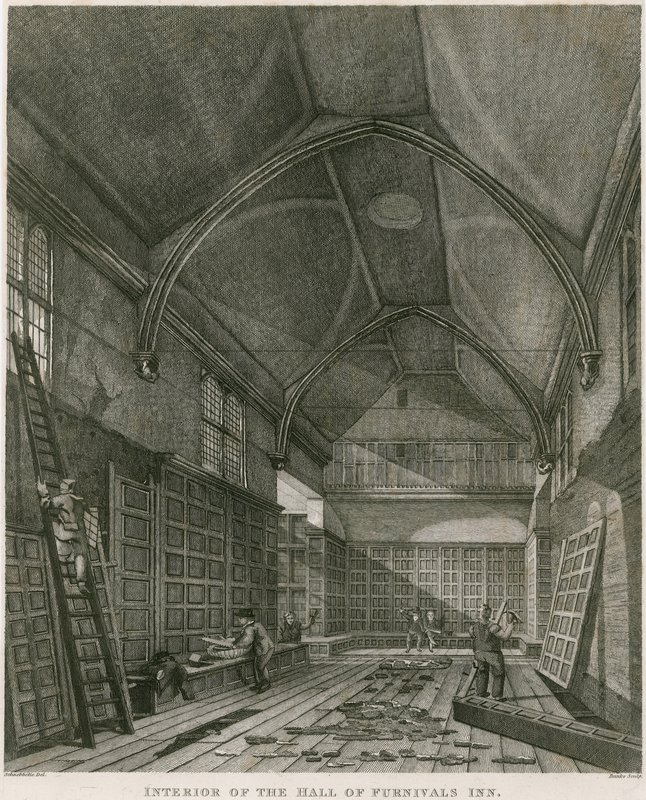 Intérieur du Hall de Furnival