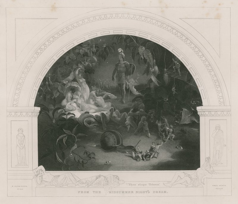 Titania dort, tiré du Songe d