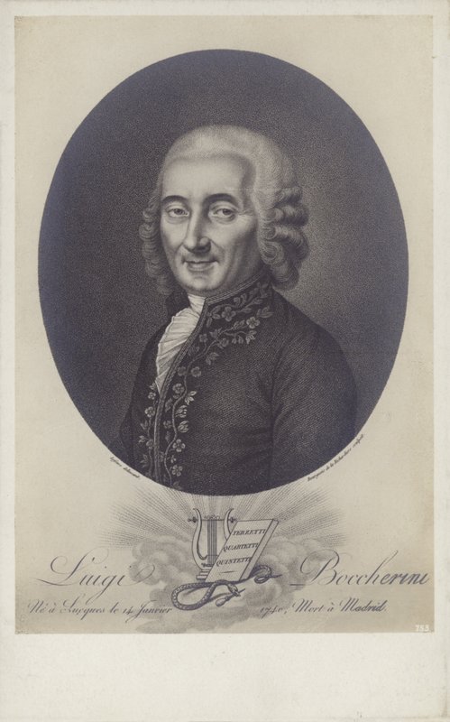 Luigi Boccherini, compositeur et violoncelliste italien (1743-1805) - Robert Lefevre