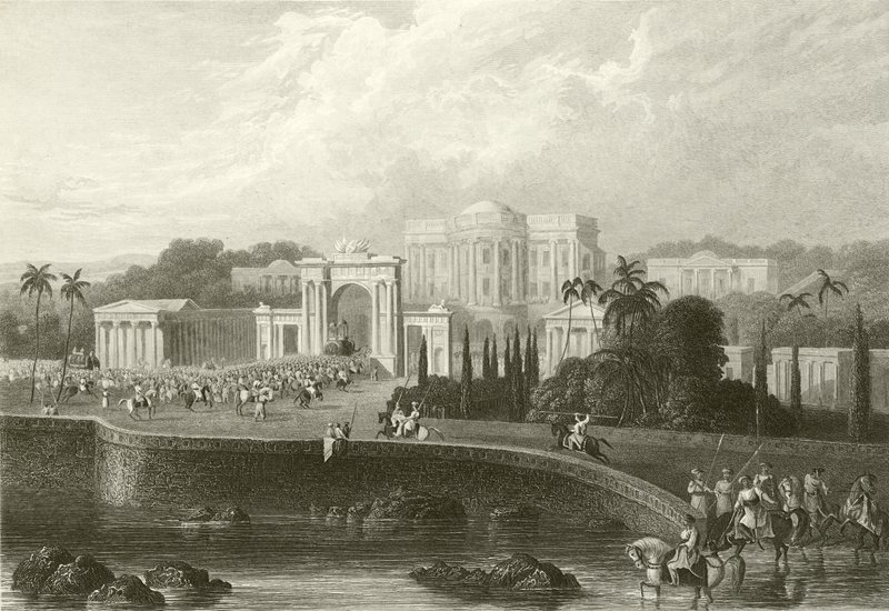 La Résidence britannique à Hyderabad - Robert Melville Grindlay