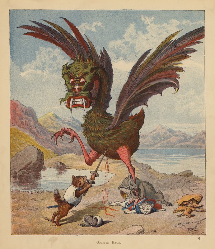 Les pèlerins chatons : Griffon rage - Robert Michael Ballantyne