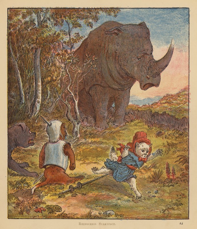 Les pèlerins chatons : Rhinocéros boudeur - Robert Michael Ballantyne