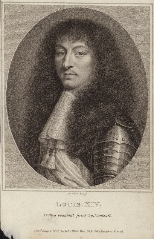Portrait du roi Louis XIV de France - Robert Nanteuil
