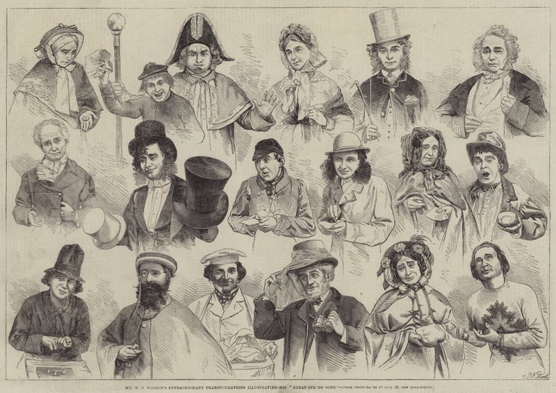 Les Transformations Extraordinaires de M. W. S. Woodin illustrant sa Grande Chanson de Printemps - Robert Neal Hind