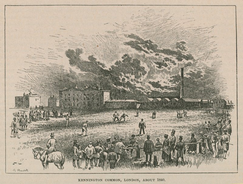 Kennington common, Londres, vers 1840 - Robert Randoll