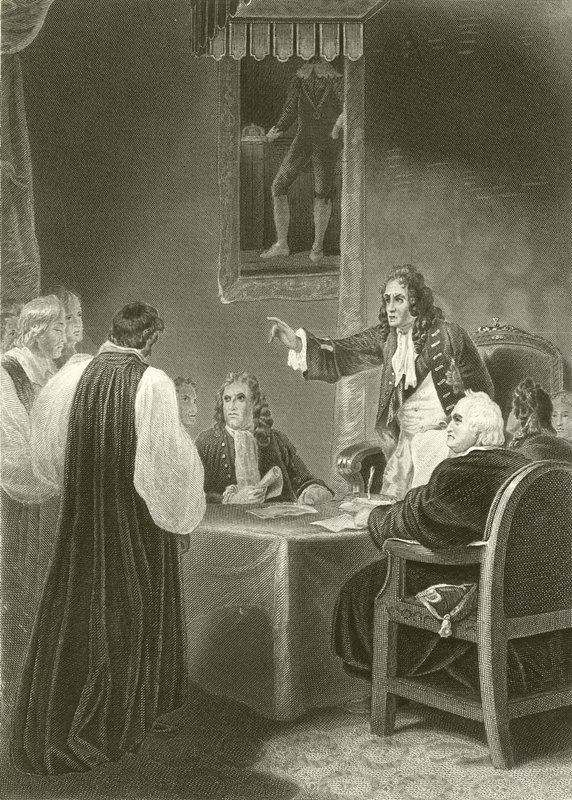 Les Évêques devant le Conseil Privé, 1688 - Robert Smirke