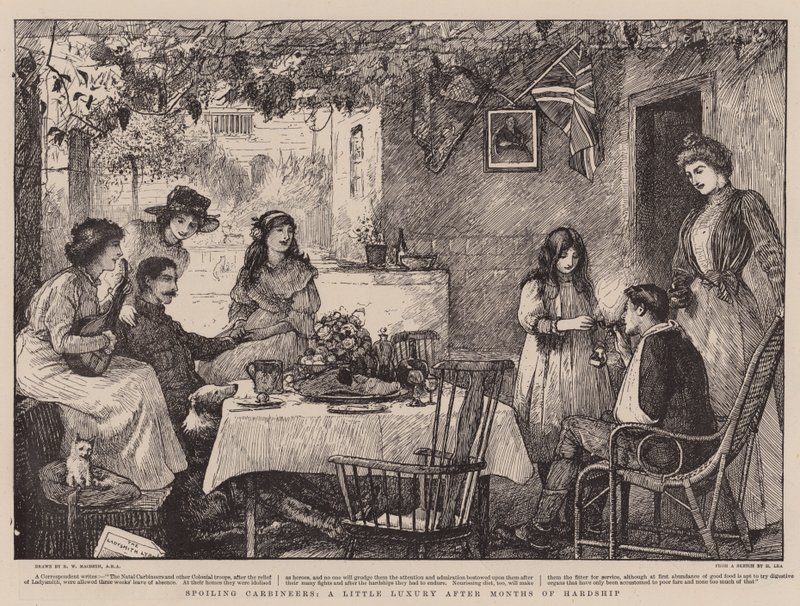 Gâter les carabiniers, un petit luxe après des mois de privations - Robert Walker Macbeth