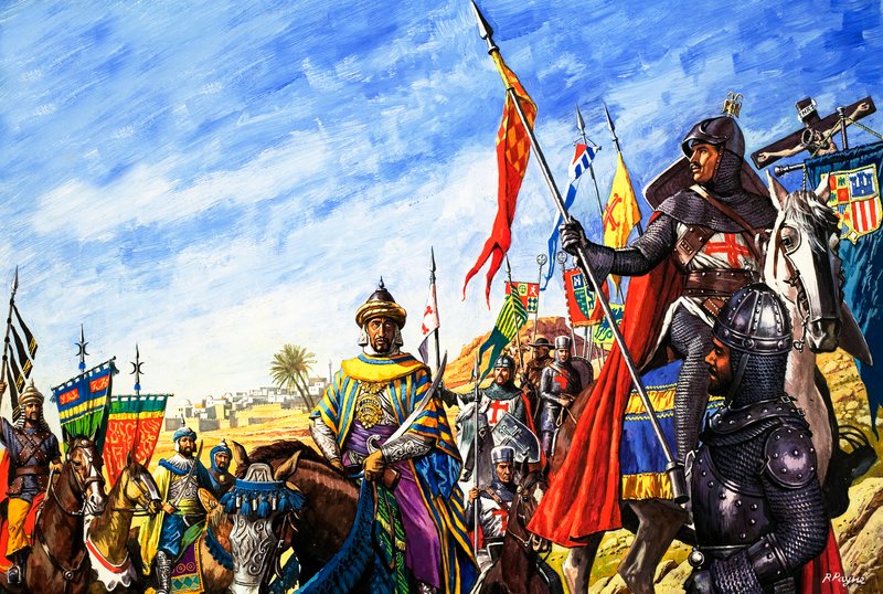 Frédéric II aux croisades - Roger Payne