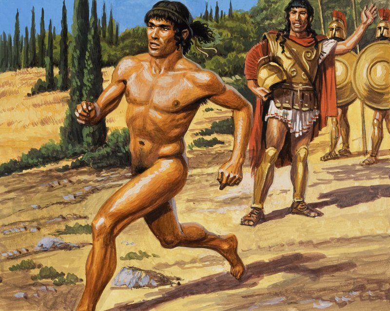 Coureur grec - Roger Payne