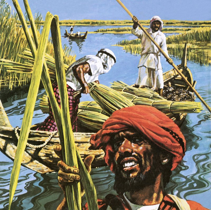 Les hommes des marais du sud de l
