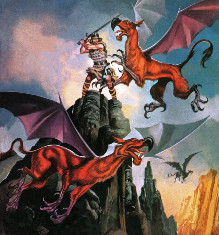 Hagen et les Griffons - Ron Embleton
