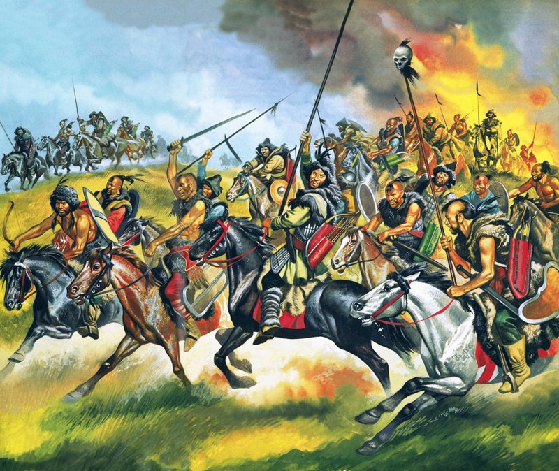 Hordes de Huns - Ron Embleton