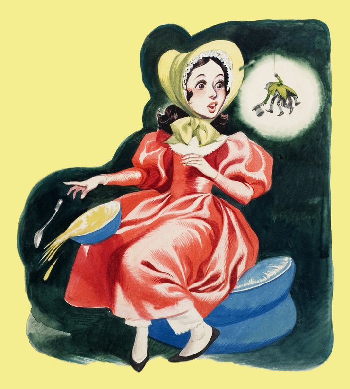 La petite Miss Muffet - Ron Embleton