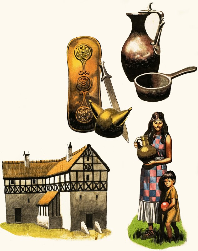 Objets romains - Ron Embleton