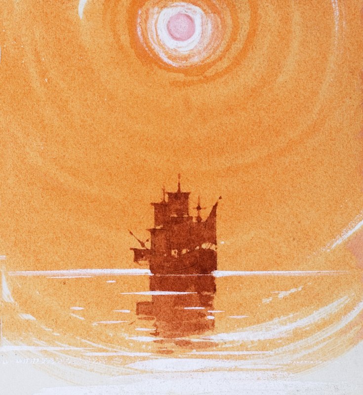 Navire à voile - Ron Embleton