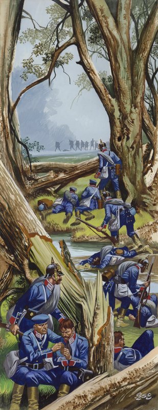 La bataille de Sadowa - Ron Embleton