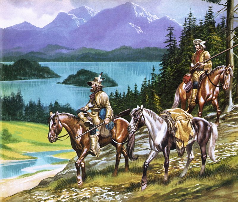 Les trappeurs du Far West - Ron Embleton
