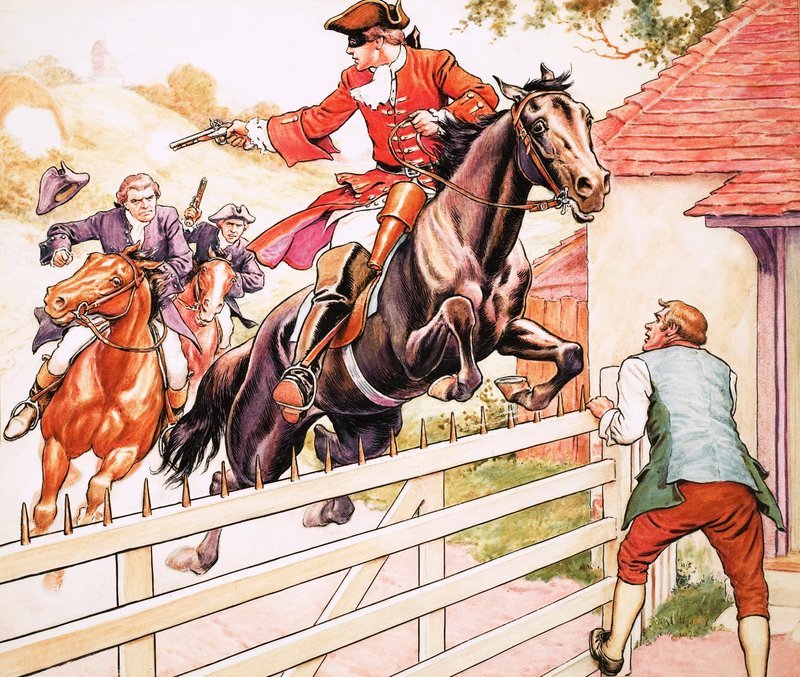 La chevauchée de Dick Turpin vers York - Ronald Simmons