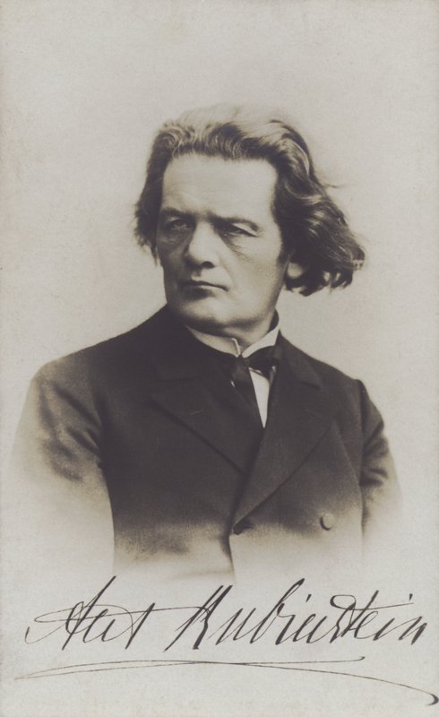 Anton Rubinstein, compositeur, chef d