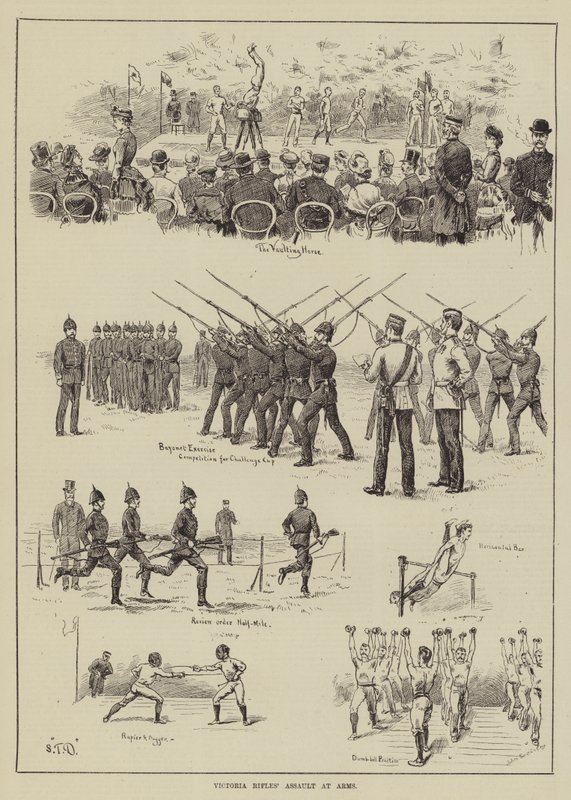 Assaut des fusiliers Victoria - S.T. Dadd