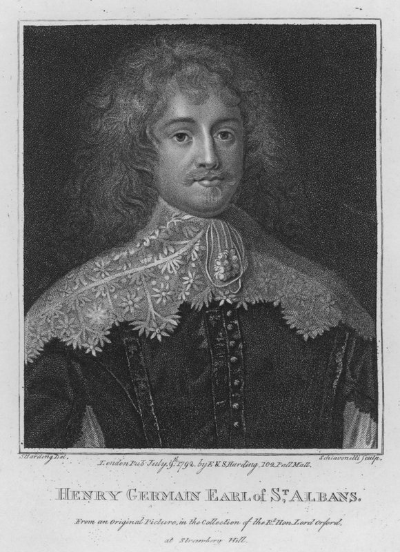 Henry Geermain, Comte de St Albans - S. (after) Harding