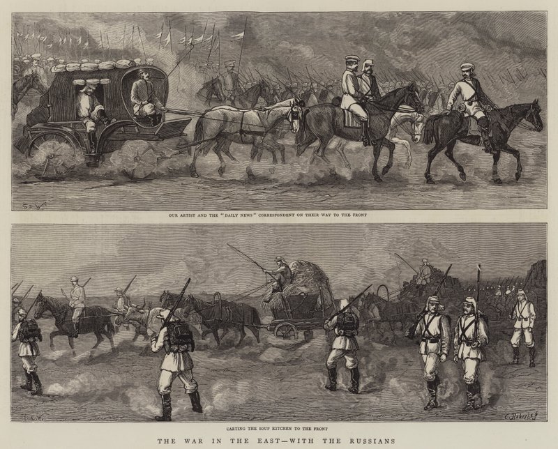 La Guerre en Orient, avec les Russes - Samuel Edmund Waller